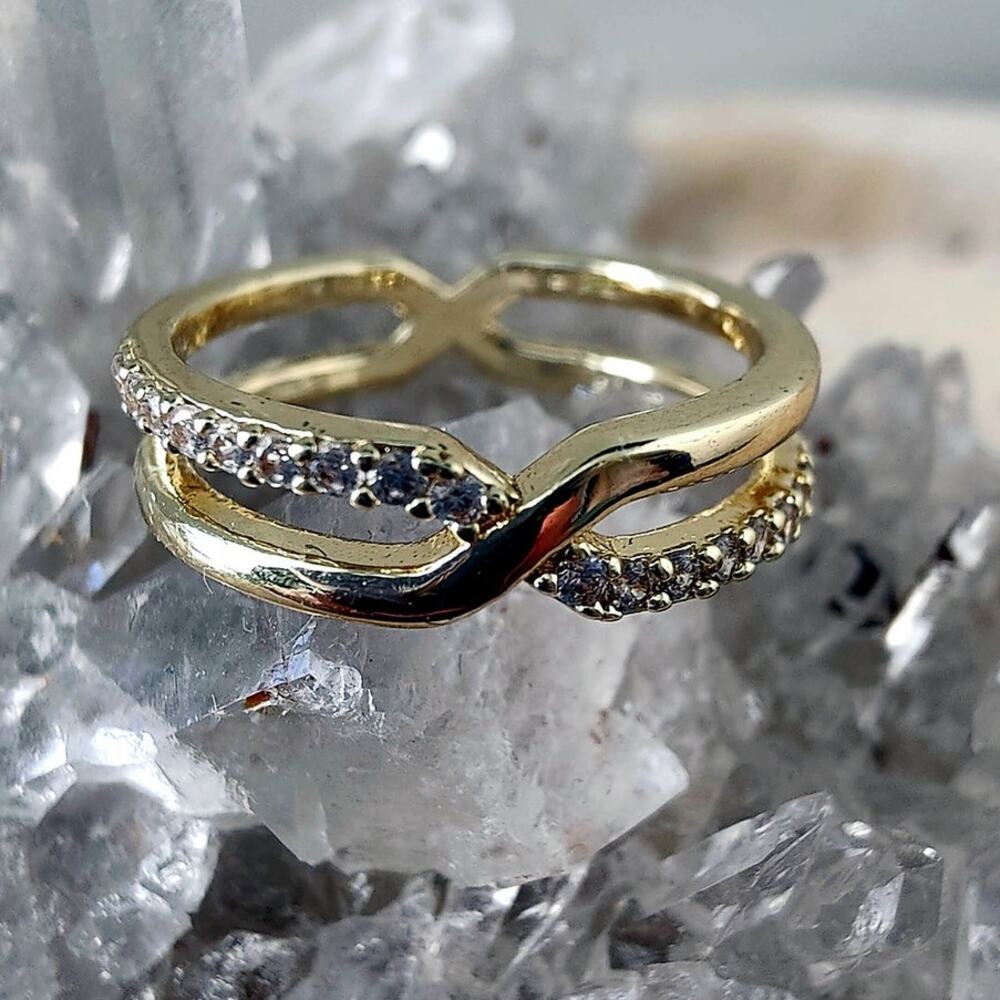 Gold Filled CZ Ring Size [SIZE] [STYLE]